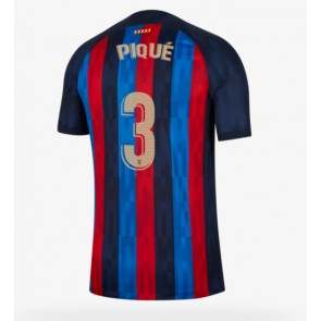 Barcelona Gerard Pique #3 Hemmatröja 2022-23 Kortärmad